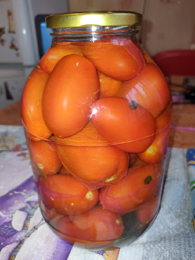 Сладкие помидоры с уксусом
