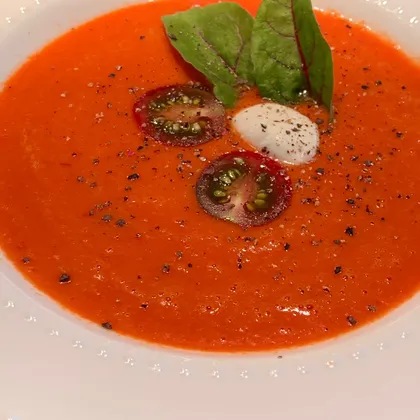 Холодный томатный суп «гаспачо»