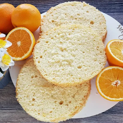 Апельсиновый бисквит