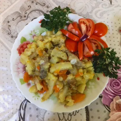 Картошка с мясом