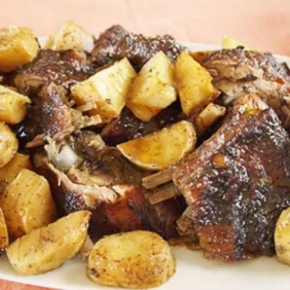 Рецепт баранины в духовке с картошкой