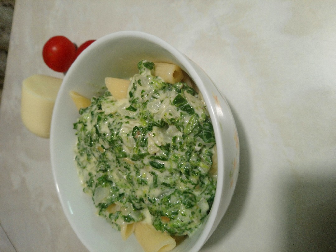 Паста "Пенне" с сырным соусом