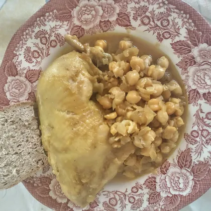 Курица по-мароккански с шафраном