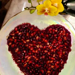 Салат "Гранатовое сердце"