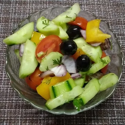 Овощной салатик
