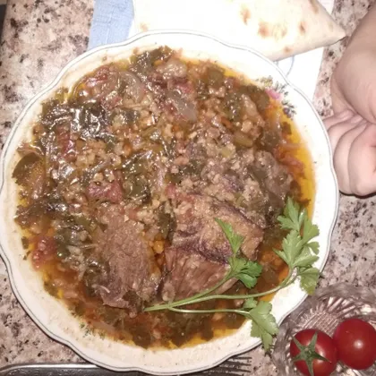 Суп Харчо (Грузинская кухня)