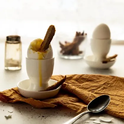 Яйцо всмятку или просто доброе утро!