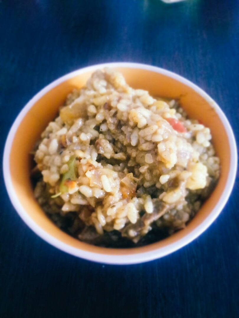 Рис с говядиной и овощами