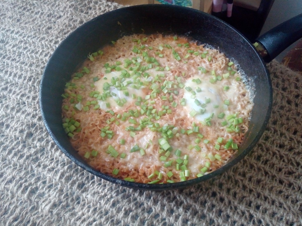 Лапша под сыром