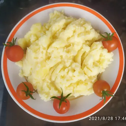 Крошка картошка с молоком и сыром