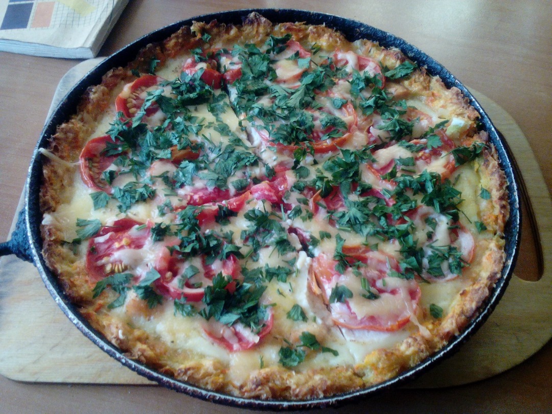 Киш с кабачком