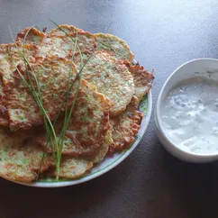 Кабачковые оладушки