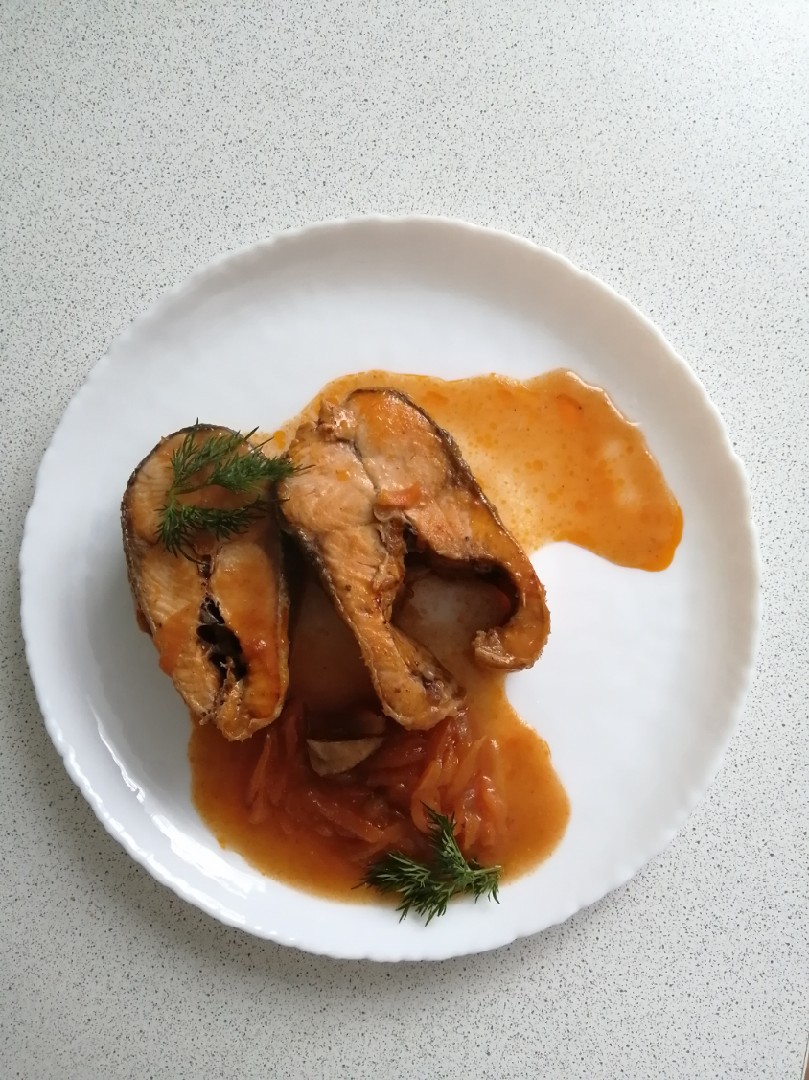 Рецепт семги в духовке в сливочном соусе