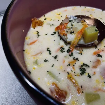 Сливочно-рыбный суп 🍲