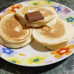 Панкейки с шоколадом