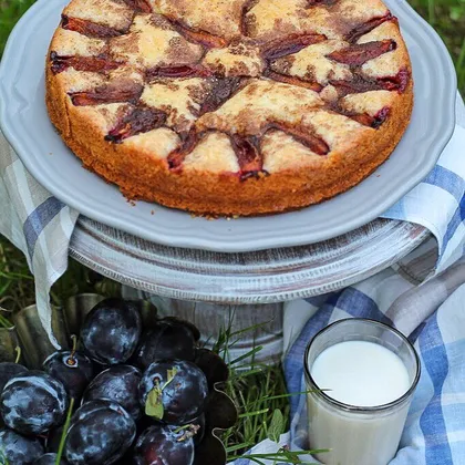 Сливовый 🥧 пирог