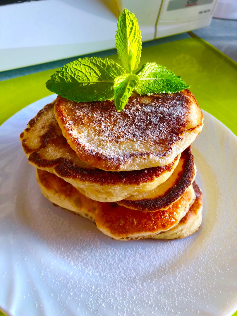 Дрожжевые оладушки 🥞