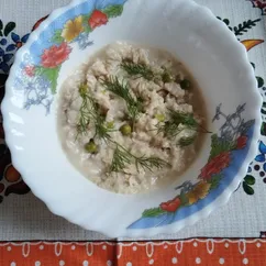 Овсянка с горошком ПП