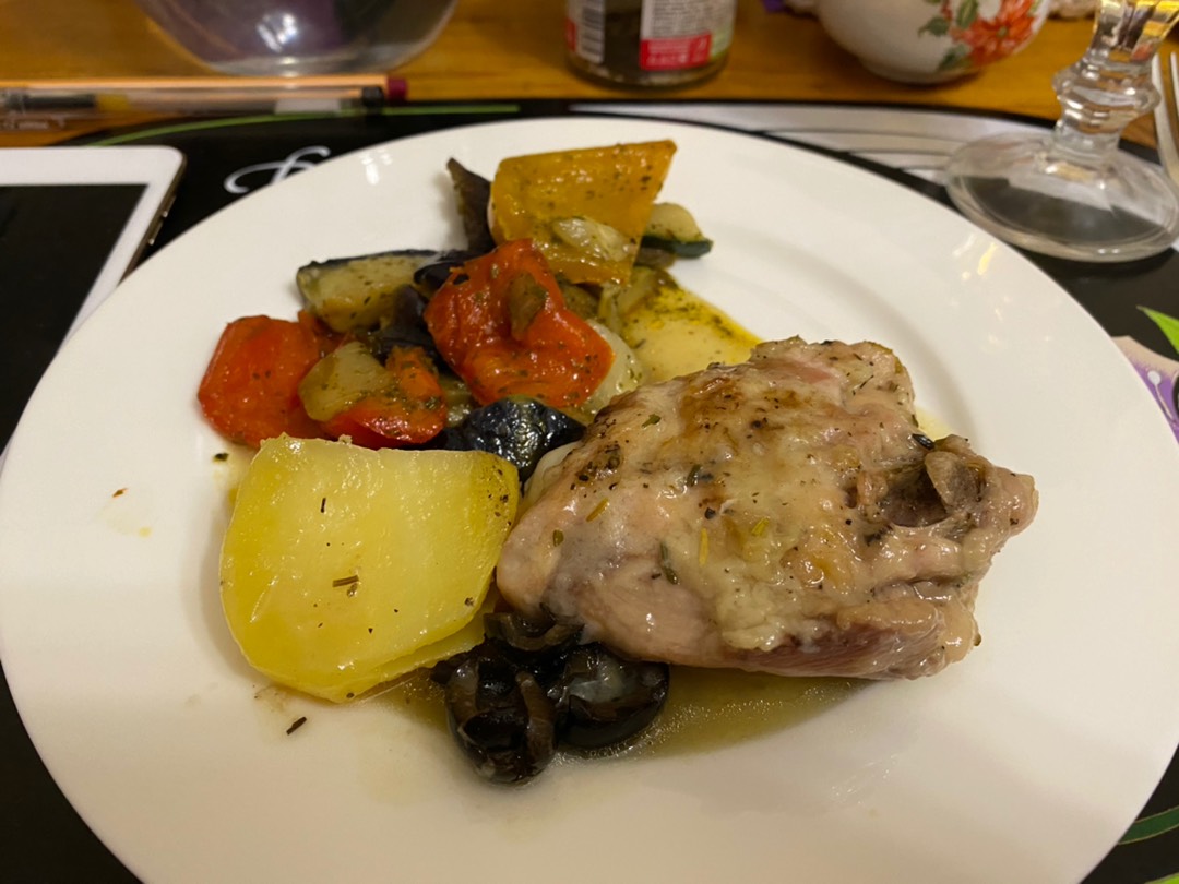 Рагу из курицы в итальянском стиле