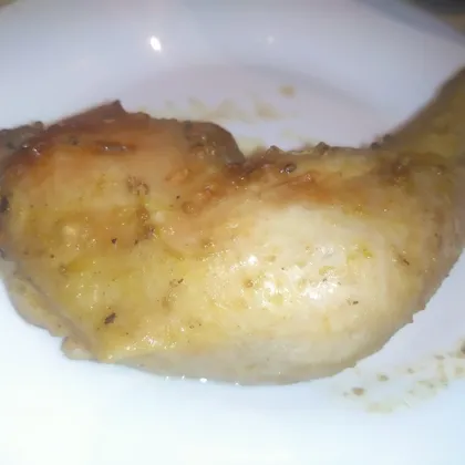 Курица в сметанно-горчичном маринаде