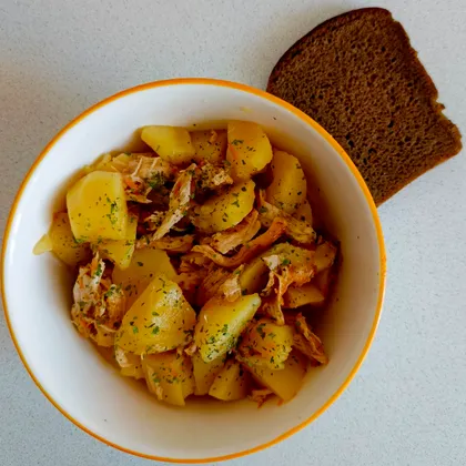 Картошка с курицей 🍲