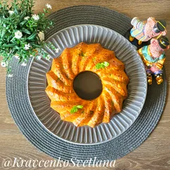 Пирог с яйцами и зеленым луком