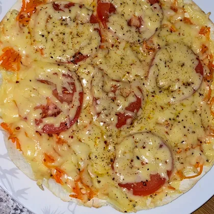 ПП пицца из лаваша