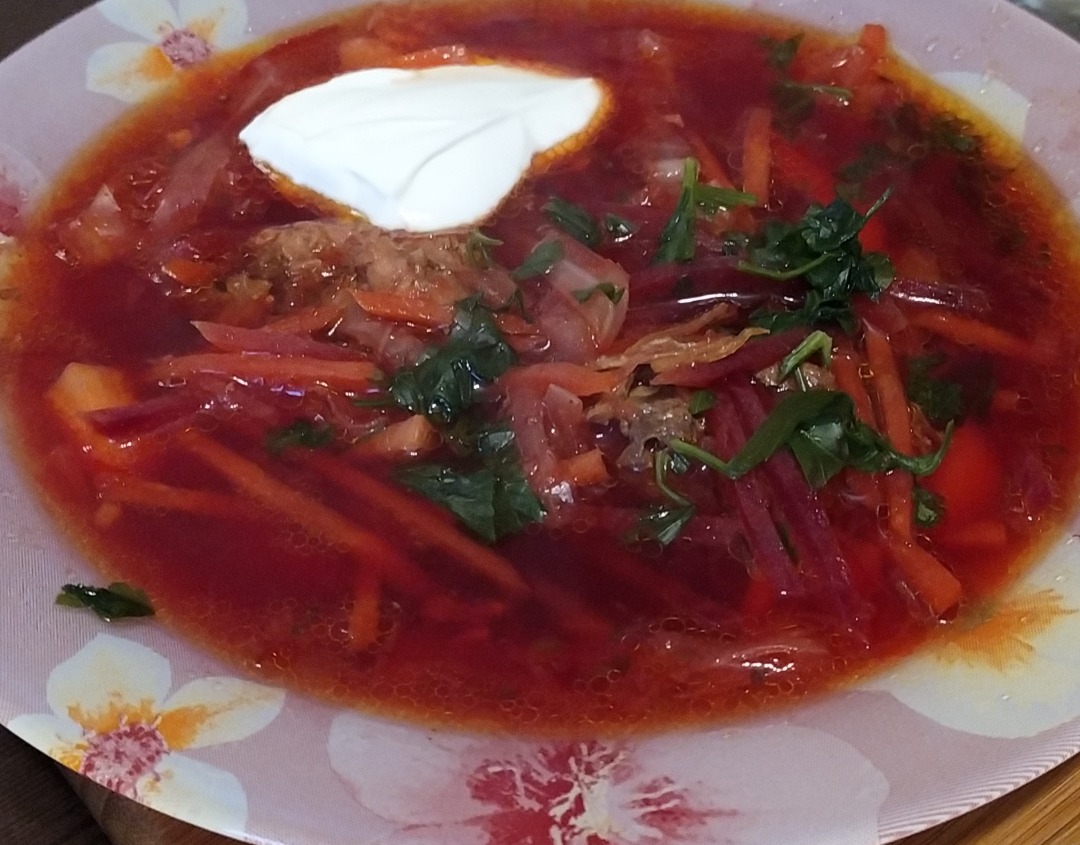 Самый быстрый борщ