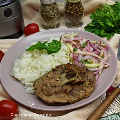 Стейк из индейки в духовке