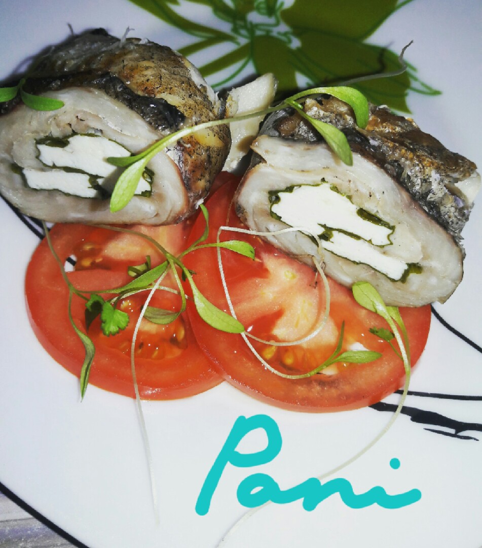 Рулет из скумбрии