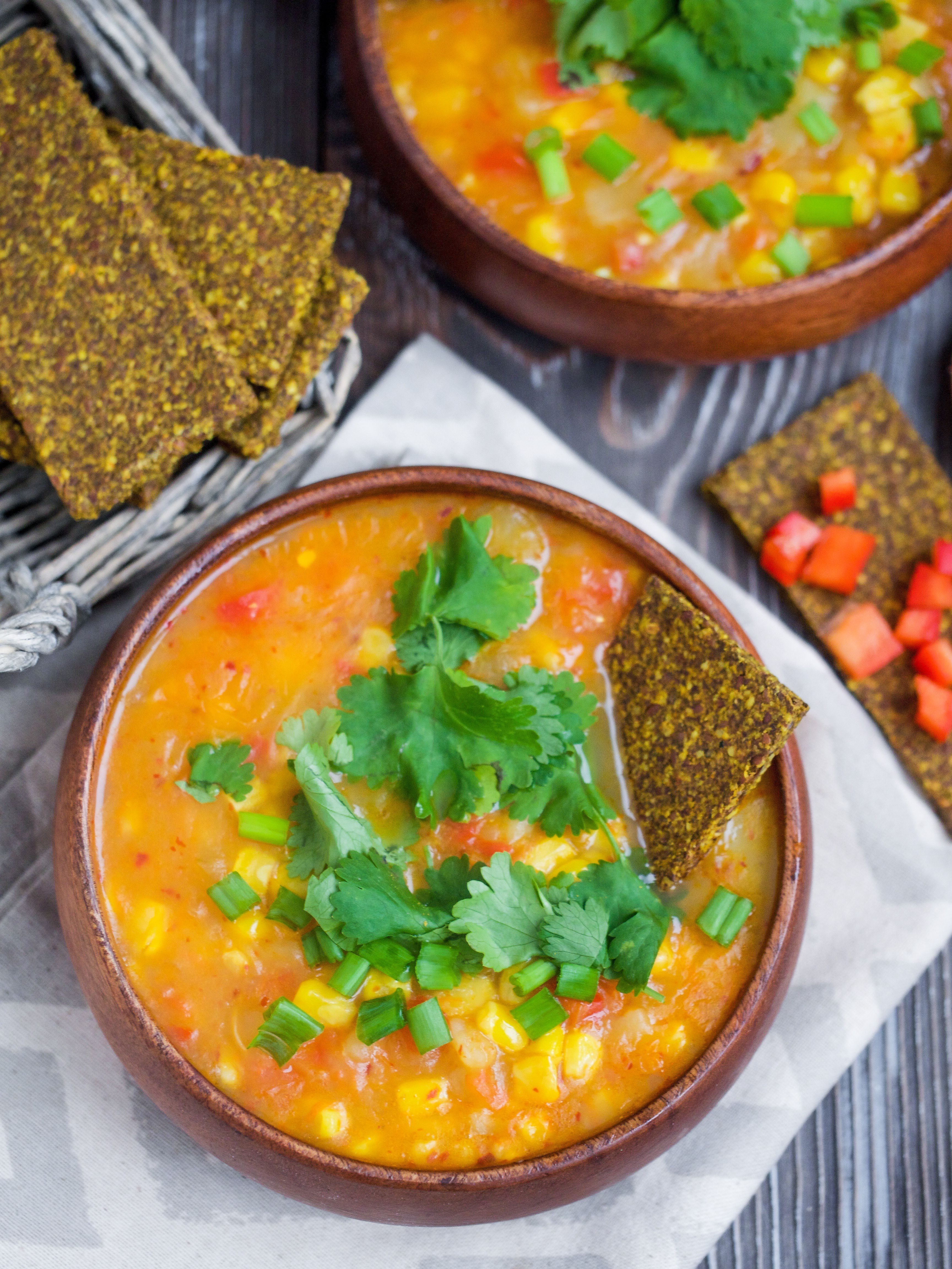 Зимняя кукурузная похлебка