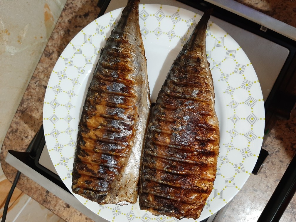 Скумбрия на гриле