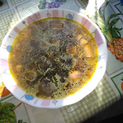 Лёгкий грибной супчик🥘