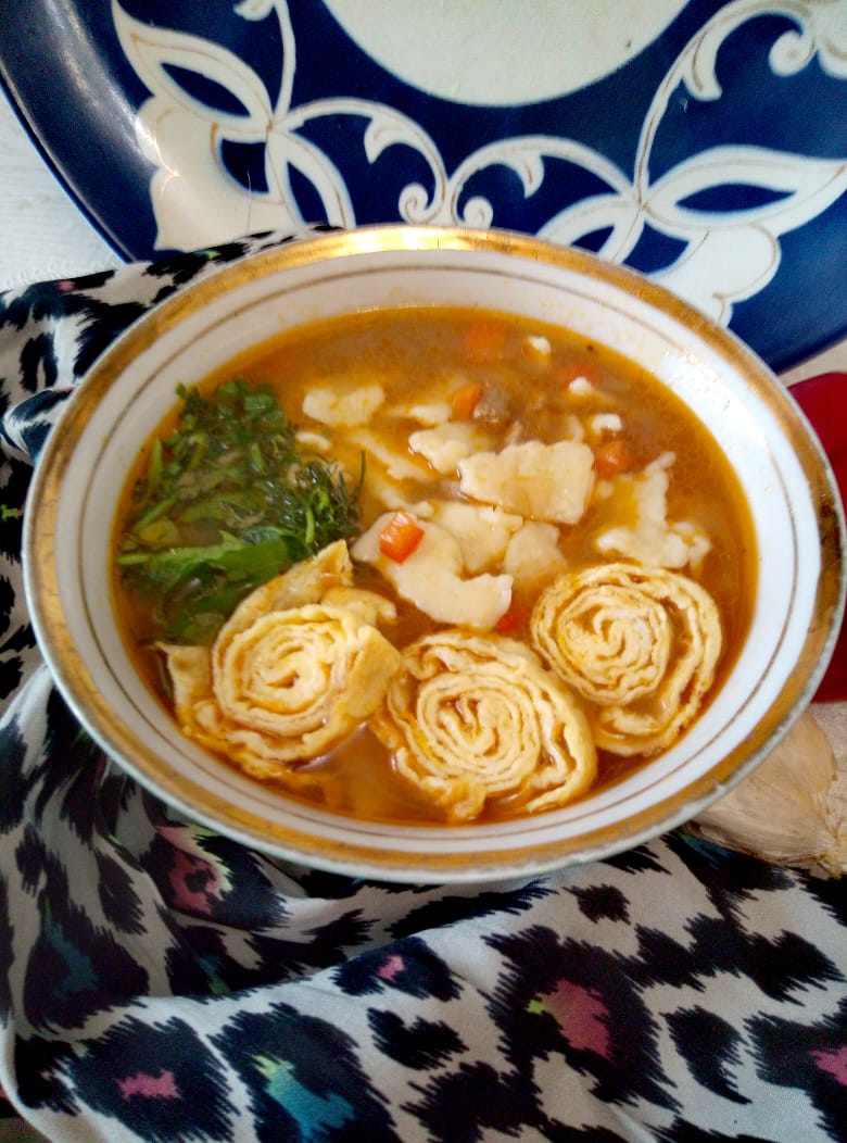 Манпар-уйгурский густой суп