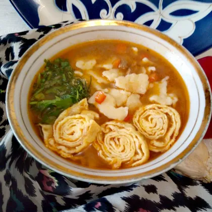 Манпар-уйгурский густой суп