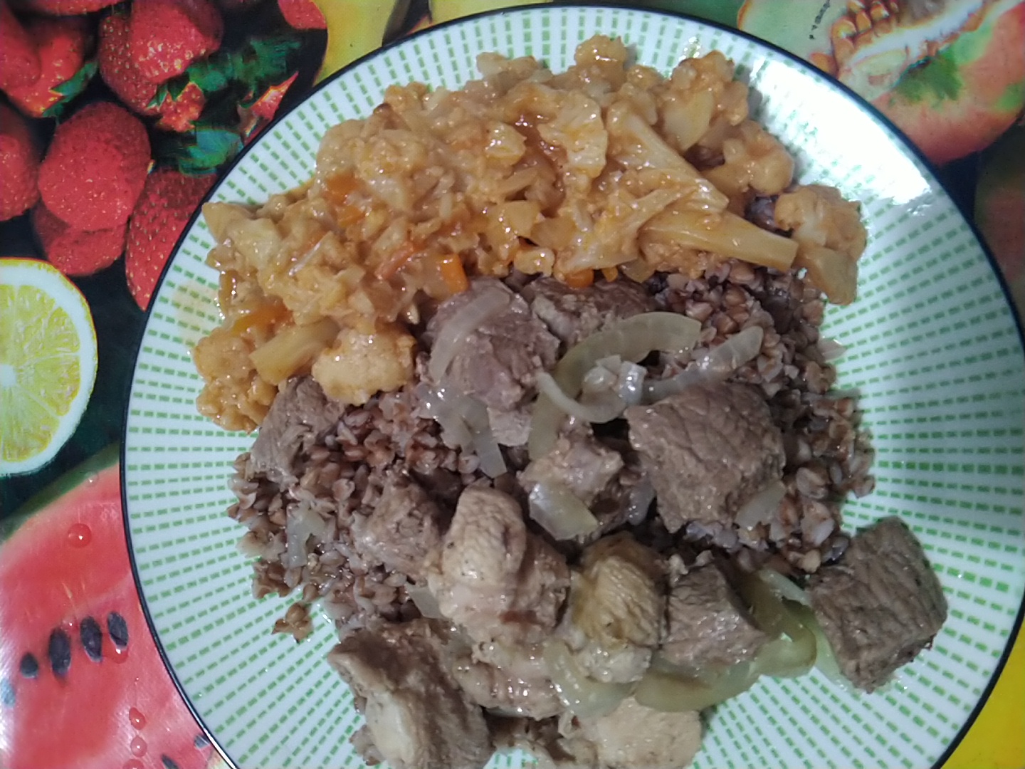 Цветная капуста (тушёная)