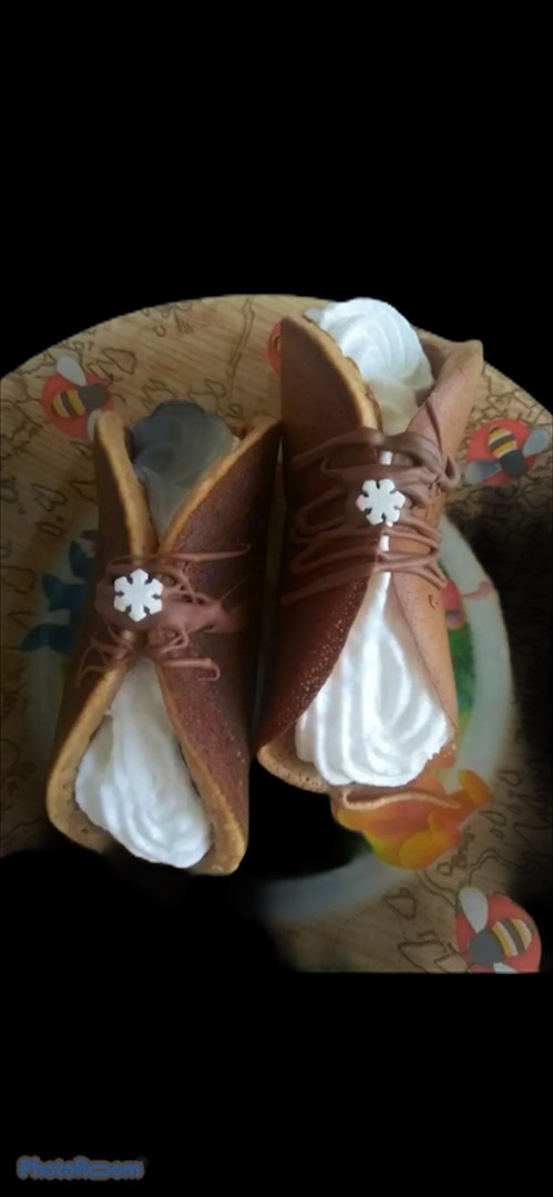 Пирожные с кремом