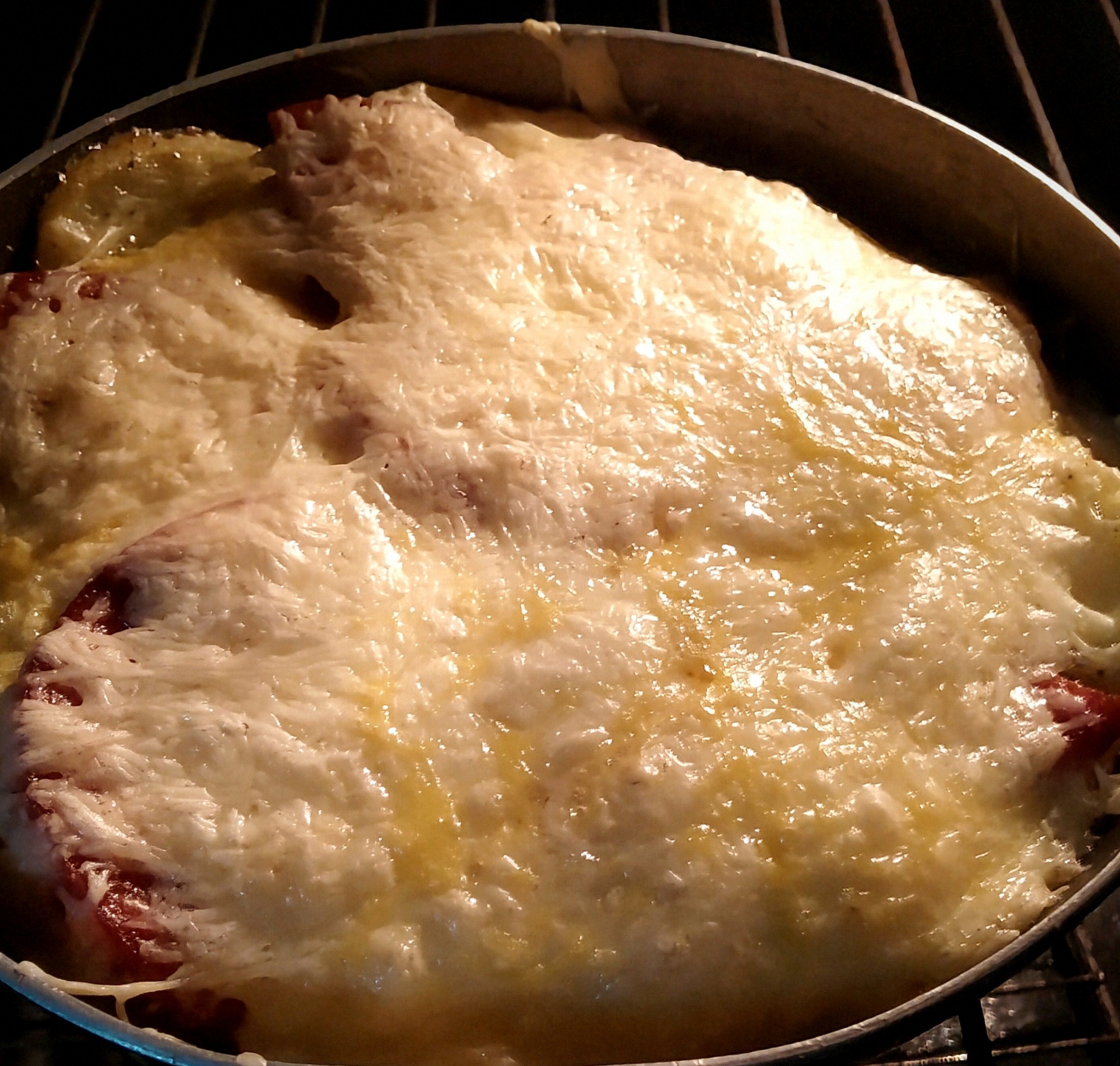 Картофельная пицца