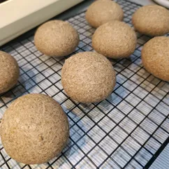 Безглютеновые булочки из муки зелёной гречки 