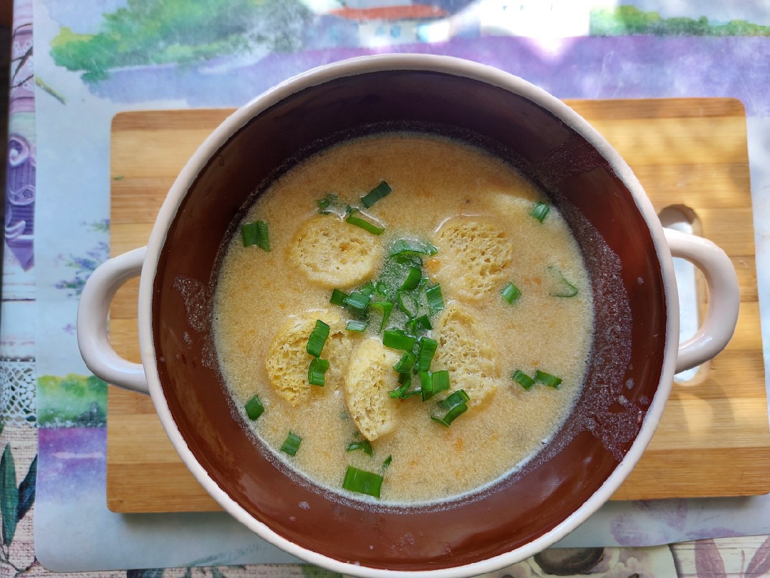 Гороховый суп в горшочке