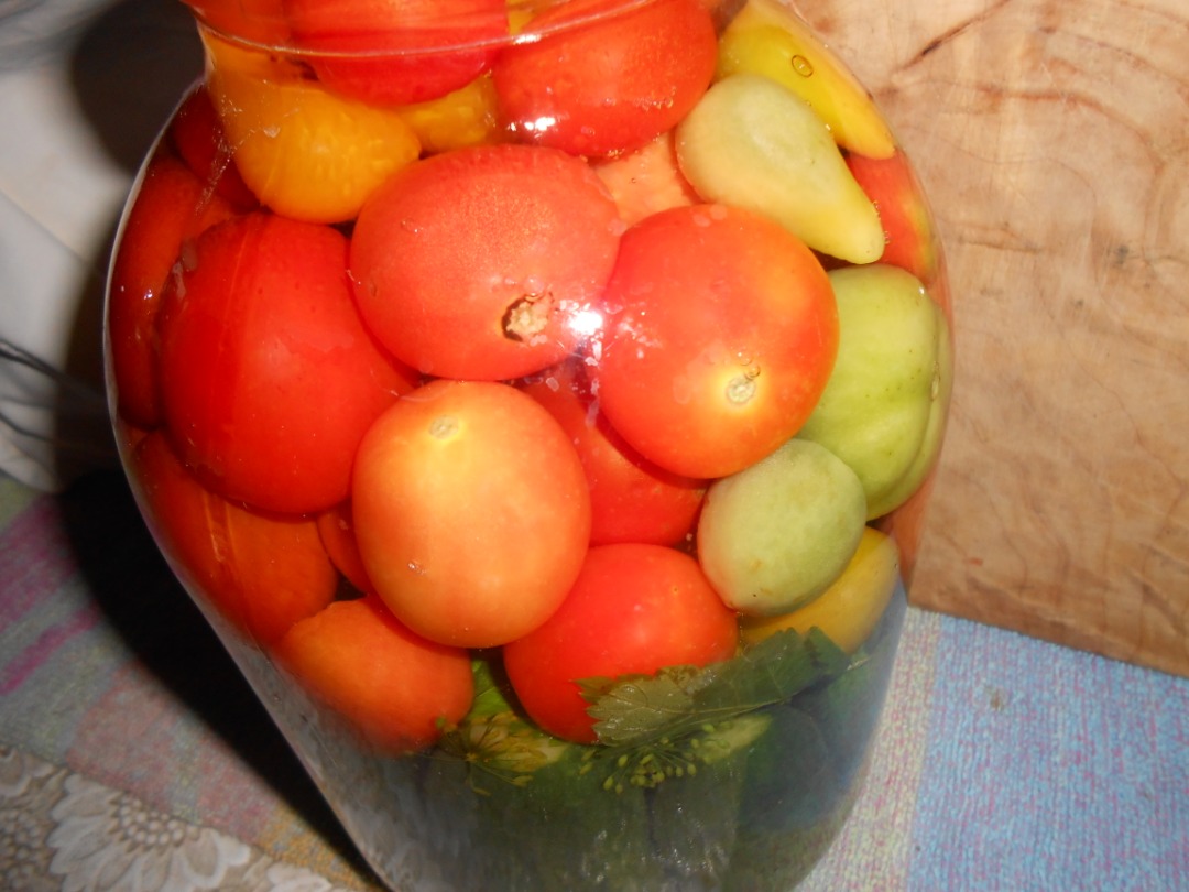 Овощи маринованные на зиму