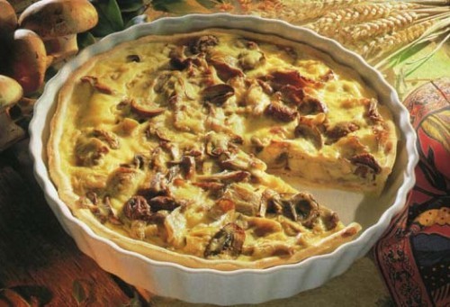 Открытый пирог с картофелем и грибами - пошаговый рецепт с фото на Готовим дома