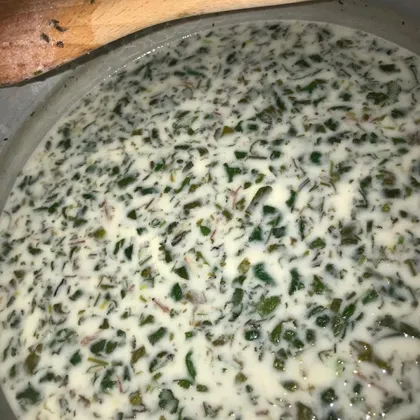 Дауга/Довга (холодный суп 🍲) по-русски окрошка