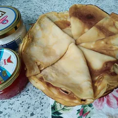 Блинчики с икорочкой