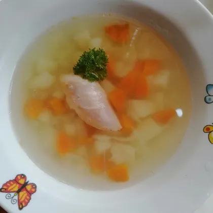 Суп куриный