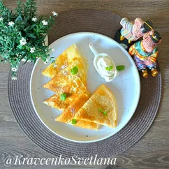 Блины заварные