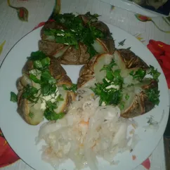 Запеченный картофель