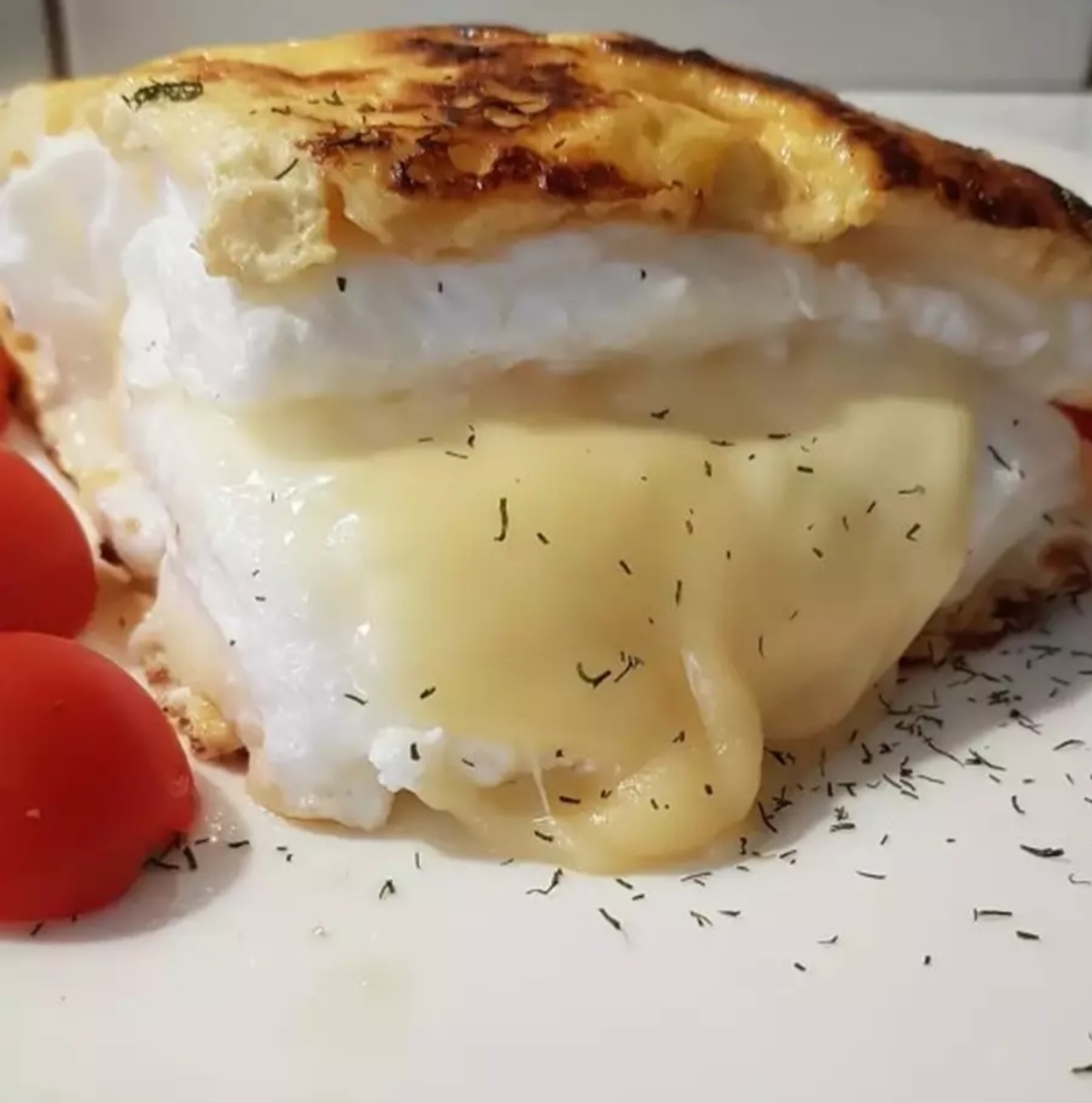 Омлет Пуляр с сыром🧀🥚🥚🥚