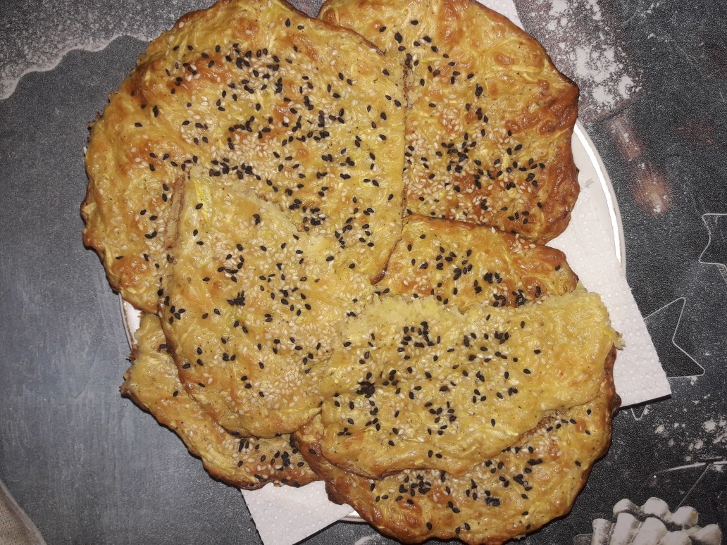 Лепёшка сырно-кабачковая