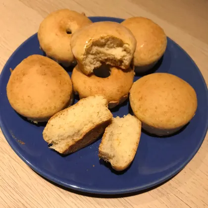 Ванильные пончики-кексы без яиц